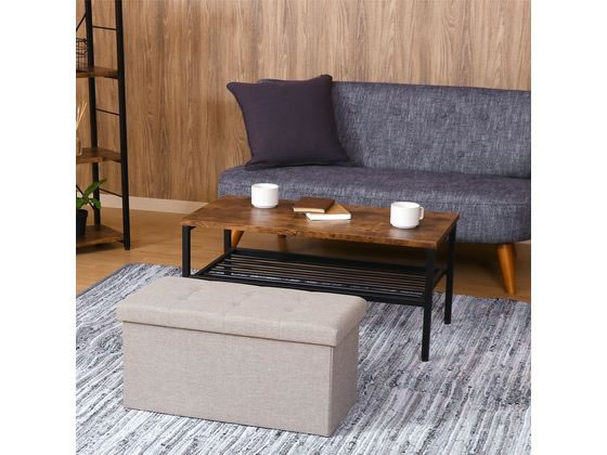 不二貿易 ハント ストレージベンチ 6030 ライトグレー 86139 1台(ご注文単位1台)【直送品】