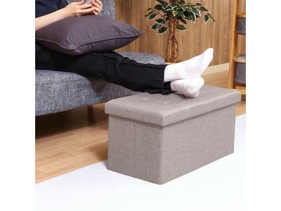 不二貿易 ハント ストレージベンチ 6030 ライトグレー 86139 1台(ご注文単位1台)【直送品】