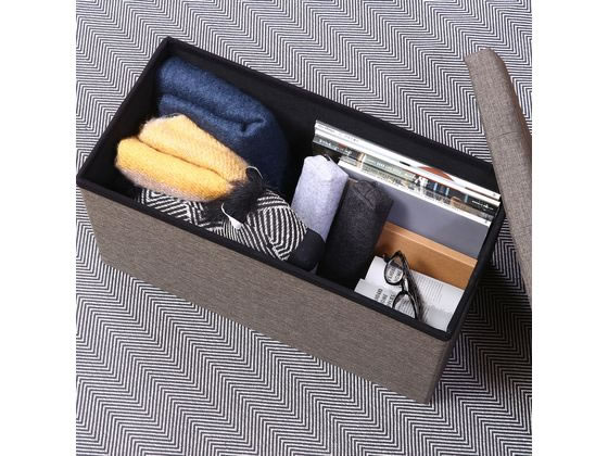 不二貿易 ハント ストレージベンチ 6030 チャコール 86140 1台(ご注文単位1台)【直送品】