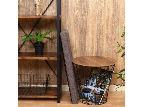 不二貿易 ハント ストレージベンチ 6030 チャコール 86140 1台(ご注文単位1台)【直送品】