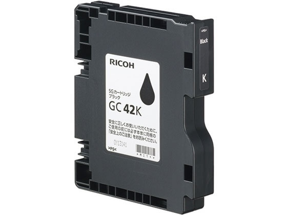 リコー RICOH SGカートリッジ ブラック GC42K 515926 1個（ご注文単位1個）【直送品】