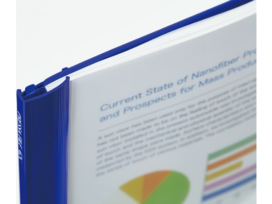 キングジム プレッサファイルGX A4タテ 20枚収容 黒 537GX-BK 1冊(ご注文単位1冊)【直送品】