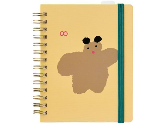 キングジム ヒトトキノート PR(ヌイグルミ) HN-PR03 1冊（ご注文単位1冊）【直送品】