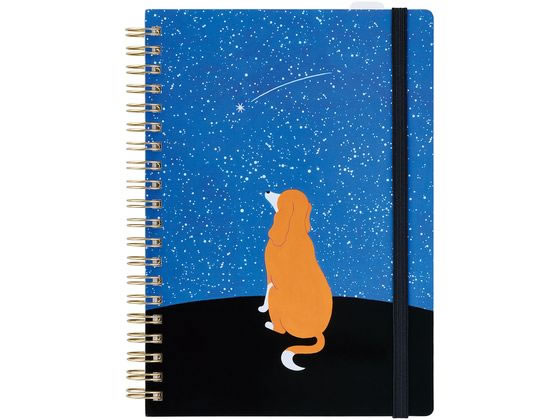 キングジム ヒトトキノート CR(ホシゾラ) HN-CR02 1冊（ご注文単位1冊）【直送品】