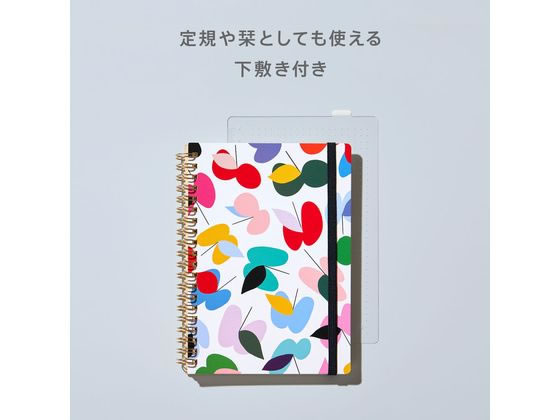 キングジム ヒトトキノート CR(ハナツミ) HN-CR04 1冊(ご注文単位1冊)【直送品】