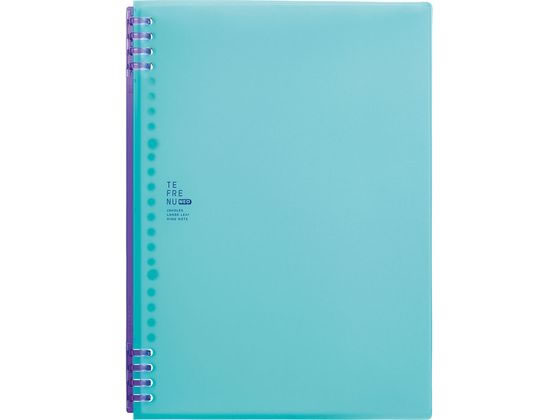 キングジム リングノート テフレーヌ ネオ B5 緑 9855TTENE-002 1冊（ご注文単位1冊）【直送品】