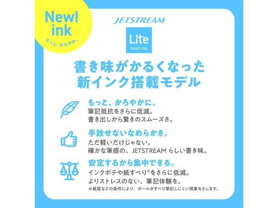 三菱鉛筆 ジェットストリームシングル ライトタッチインク 0.5 ライトブルー 1本(ご注文単位1本)【直送品】