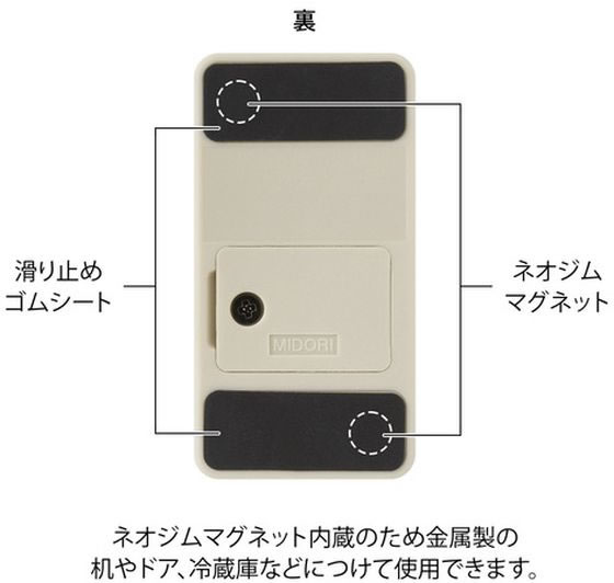 ミドリ マグネットレターカッター ベージュ 49737006 1個(ご注文単位1個)【直送品】