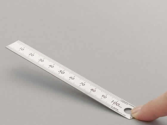 ライオン事務器 ステンレス定規 15cm PS-15 271-55 1本(ご注文単位1本)【直送品】