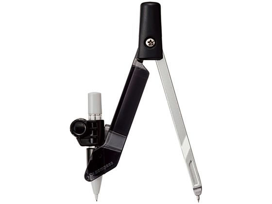 クツワ ドクターコンパス (シャープ) ブラック CP215BK 1個(ご注文単位1個)【直送品】