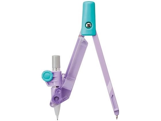 クツワ ドクターコンパス (シャープ) パープル CP215PU 1個(ご注文単位1個)【直送品】