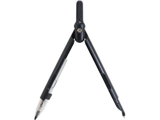 クツワ スリミーコンパス ブラック CP233BK 1個(ご注文単位1個)【直送品】