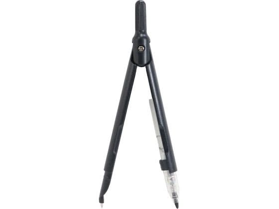 クツワ スリミーコンパス ブラック CP233BK 1個(ご注文単位1個)【直送品】