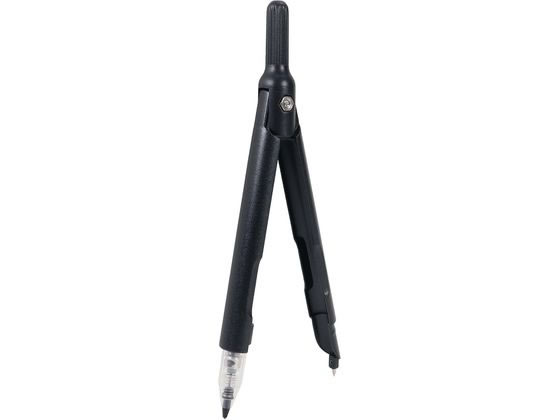 クツワ スリミーコンパス ブラック CP233BK 1個(ご注文単位1個)【直送品】