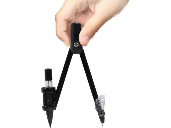 クツワ 回しやすいシャープコンパス CP235 1個(ご注文単位1個)【直送品】