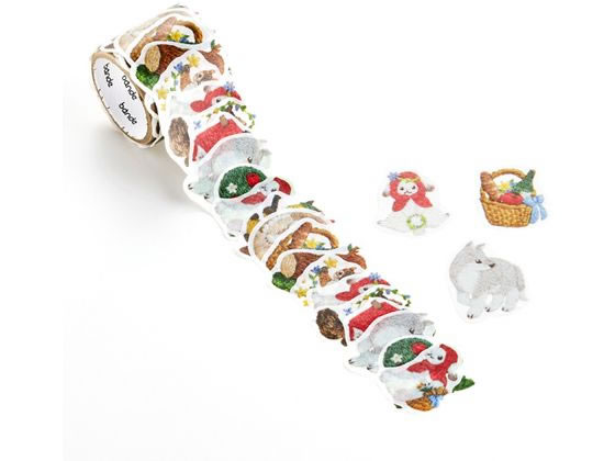 bande マスキングロールステッカー 刺繍の森の赤ずきん BDA773 1巻（ご注文単位1巻）【直送品】