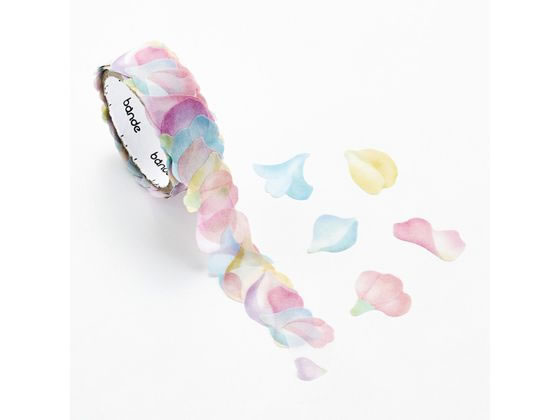 bande マスキングロールステッカー フラワーシャワーピンク BDA782 1巻（ご注文単位1巻）【直送品】