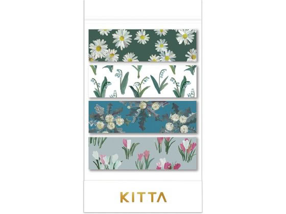 キングジム キッタ(フラワー9) KIT074 1冊（ご注文単位1冊）【直送品】