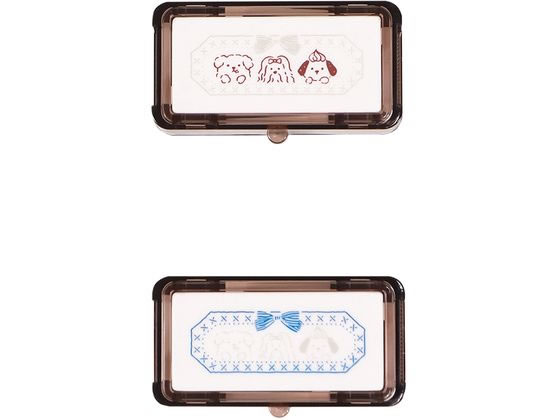 クツワ ハンココデコ ひょっこりわんこ DE015J 1個(ご注文単位1個)【直送品】