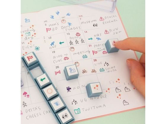 こどものかお ポチッとPick! 子どもの予定 1802-006 1個(ご注文単位1個)【直送品】