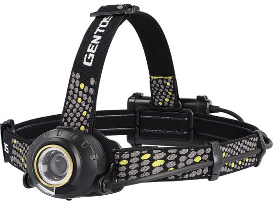 ジェントス ハイブリッドLEDヘッドライト 630lm HLP-2503 1個（ご注文単位1個）【直送品】