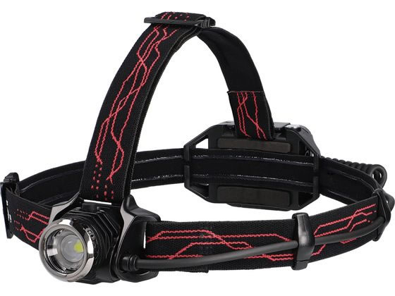 ジェントス ハイブリッドLEDヘッドライト 550lm GH-201RG 1個（ご注文単位1個）【直送品】