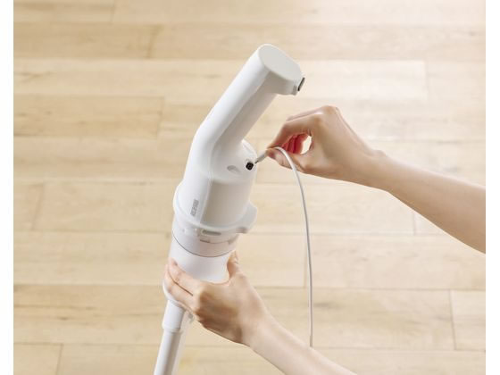 アイリスオーヤマ 充電式サイクロンスティッククリーナー ホワイト SCD-220-W 1台(ご注文単位1台)【直送品】