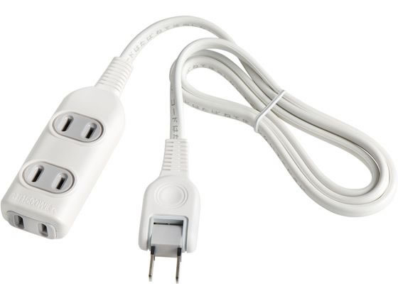 朝日電器 EDLPコードタップ1M LPT-301N(W) 1個（ご注文単位1個）【直送品】