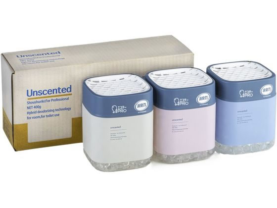 エステーPRO 消臭力 業務用 ビーズタイプ 本体 無香料 3個 1個（ご注文単位1個）【直送品】