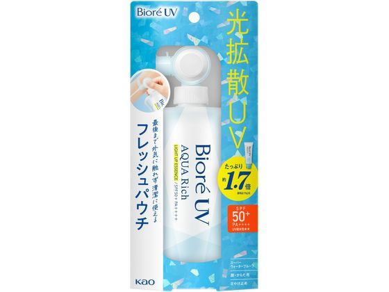 KAO ビオレUVアクアリッチ ライトアップエッセンス フレッシュパウチ 120g 1個（ご注文単位1個）【直送品】