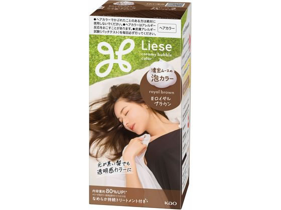 KAO リーゼ 泡カラー ロイヤルブラウン 1個(ご注文単位1個)【直送品】