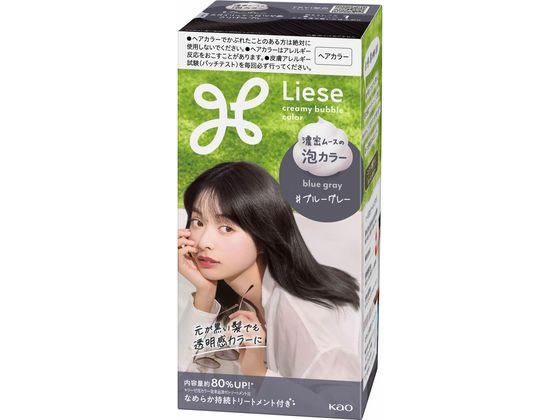 KAO リーゼ 泡カラー ブルーグレー 1個(ご注文単位1個)【直送品】