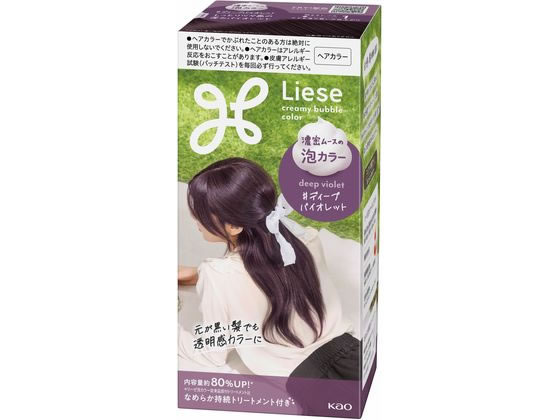 KAO リーゼ 泡カラー ディープバイオレット 1個(ご注文単位1個)【直送品】
