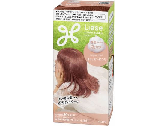 KAO リーゼ 泡カラー シュガーピンク 1個(ご注文単位1個)【直送品】