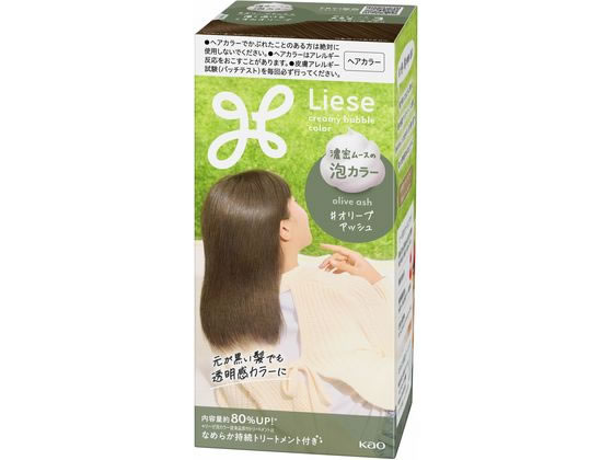 KAO リーゼ 泡カラー オリーブアッシュ 1個(ご注文単位1個)【直送品】