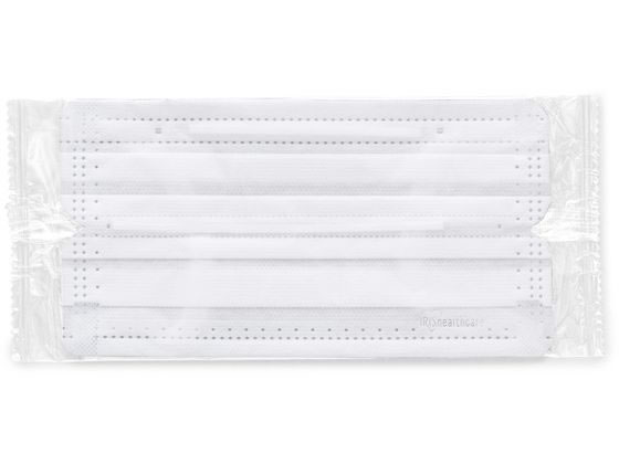 アイリスオーヤマ ナノエアーマスク ゆったりワイド 個包装 ホワイト 7枚 1パック(ご注文単位1パック)【直送品】