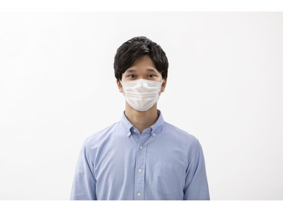 アイリスオーヤマ ナノエアーマスク ゆったりワイド 個包装 ホワイト 7枚 1パック(ご注文単位1パック)【直送品】