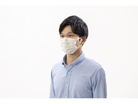 アイリスオーヤマ ナノエアーマスク ゆったりワイド 個包装 ホワイト 7枚 1パック(ご注文単位1パック)【直送品】