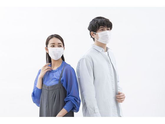 アイリスオーヤマ DAILY FIT なめらか 小さめ 個包装 ホワイト 7枚 1パック(ご注文単位1パック)【直送品】