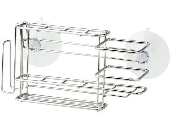 レック ステンレス 歯ブラシホルダー スリム(吸盤) BB-082 1個(ご注文単位1個)【直送品】