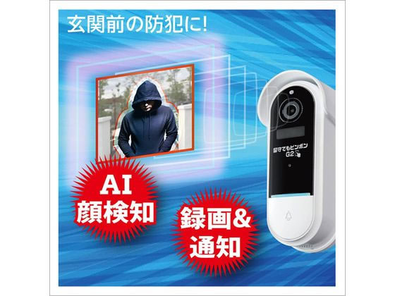 グランシールド 留守でもピンポンG2 GS-DB026DTK 1個（ご注文単位1個）【直送品】