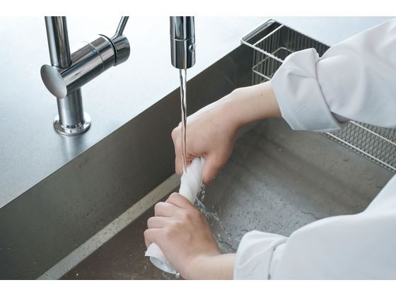 アイリスオーヤマ 洗えるキッチンペーパー 55枚 KP-R55W 1ロール(ご注文単位1ロール)【直送品】