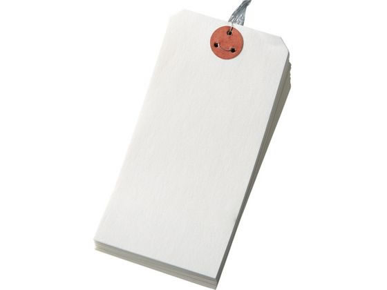 今村紙工 耐水紙 針金荷札 2号 大 100枚 TH-2 1ﾊﾟｯｸ（ご注文単位1ﾊﾟｯｸ）【直送品】