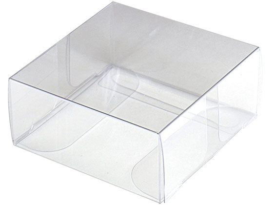オリジナルワークス 透明ボックス S(55×55×25) 50枚 50-150 1セット(ご注文単位1セット)【直送品】