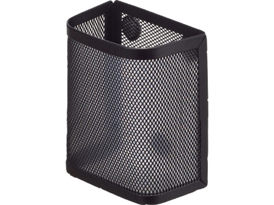 リヒトラブ マグネットポケットペンスタンド 80×50×97 黒 A7390-24 1個(ご注文単位1個)【直送品】