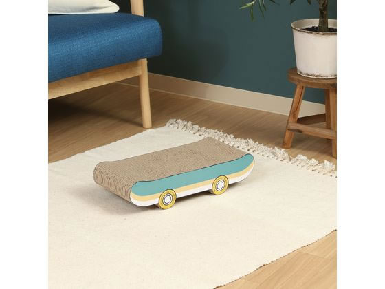 不二貿易 猫の爪とぎ スケボー 54227 1個(ご注文単位1個)【直送品】