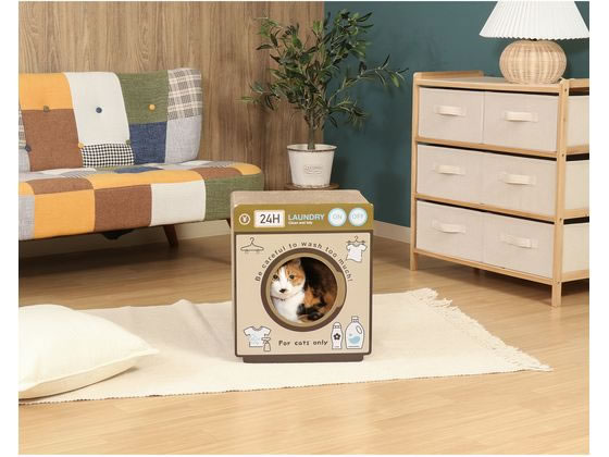 不二貿易 猫の爪とぎ ランドリー 54225 1個(ご注文単位1個)【直送品】