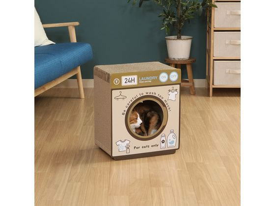 不二貿易 猫の爪とぎ ランドリー 54225 1個(ご注文単位1個)【直送品】