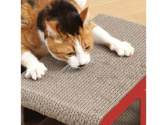 不二貿易 猫の爪とぎ ロンドンバス 54226 1個(ご注文単位1個)【直送品】