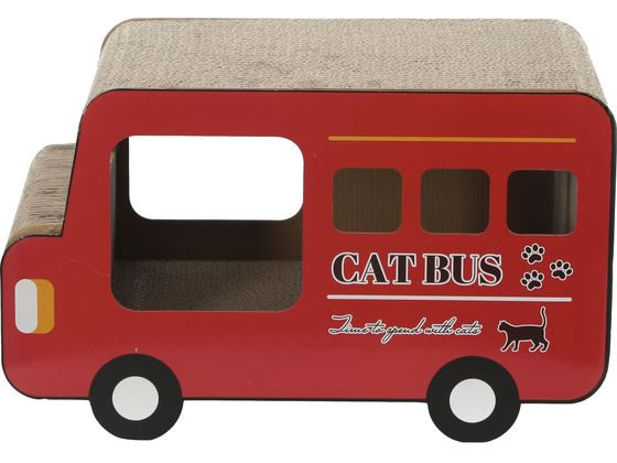 不二貿易 猫の爪とぎ ロンドンバス 54226 1個(ご注文単位1個)【直送品】